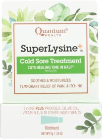Super Lysine+ Cold Sore Treatment Ointment 0.75 oz.