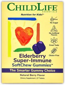 Elderberry Super-Immune, Natural Berry 27 count