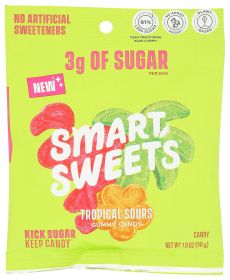 Tropical Sours (3g of sugar)