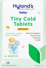 Tiny Cold Daytime 125 quick-dissolving tablets